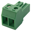 Phoenix Contact PC 4/ 2-ST-762 PC 2-ST-762 Pluggable Terminal Block 7.62 mm 2 Ways 24AWG to 10AWG 4 mm&Acirc;&sup2; Screw 20 A