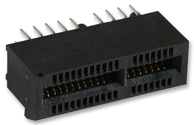 Molex 87715-9206 Card Edge Connector Dual Side 0.9 mm 98 Contacts Through Hole Mount Straight Solder