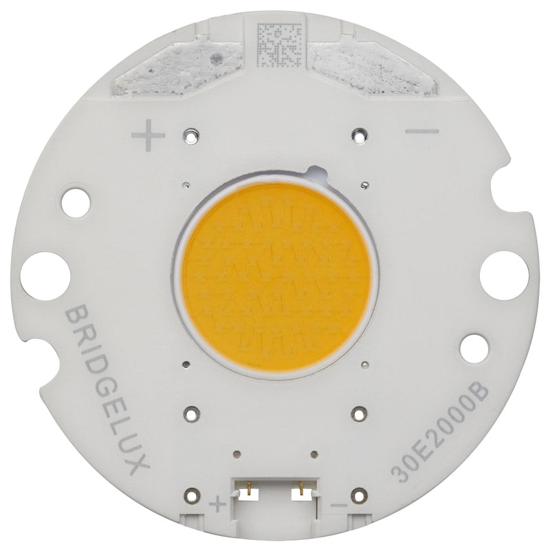 Bridgelux BXRC-40E2000-C-73 LED Neutral White 80 CRI Rating 22.1W 2000lm 630mA 120&deg; 35V 4000K Round With Flat Top