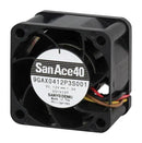 Sanyo Denki 9GAX0412P3S001 Axial Fan San Ace 40 9GAX Series 12 V DC mm 28 31.8 cu.ft/min 0.9 m?/min