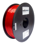 Multicomp PRO MP007445 MP007445 3D Filament Silk PLA 1.75 mm 1 kg Red