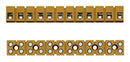 WEIDMULLER 7906210000 TERMINAL BLOCK, EUROSTYLE, 24 POSITION