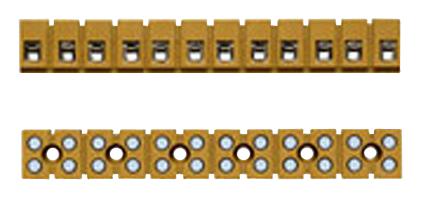 WEIDMULLER 7906210000 TERMINAL BLOCK, EUROSTYLE, 24 POSITION