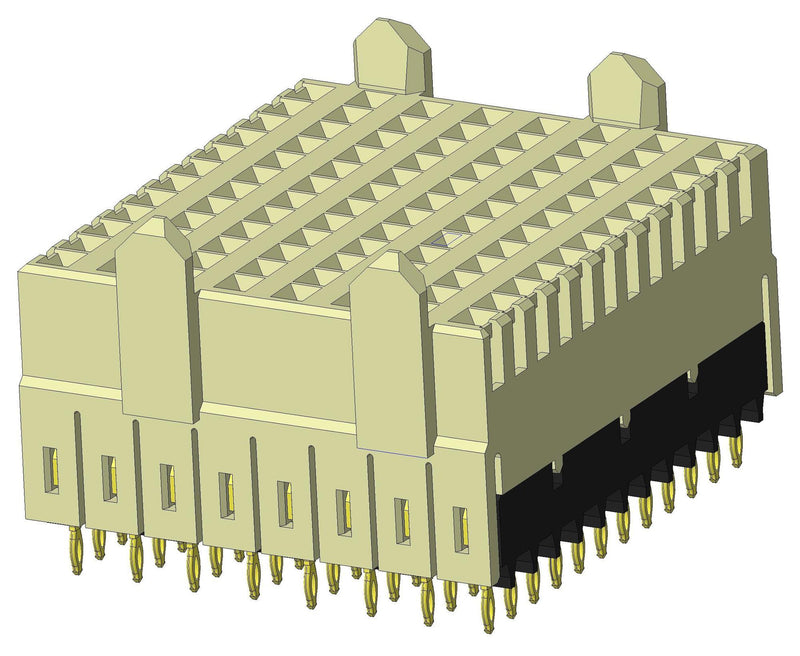 Amphenol Communications Solutions 10126796-102LF Backplane Conn Rcpt 96POS 12ROW