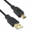 Qualtek Electronics 3021021-16 USB Cable 2.0 Type A-MINI B Plug 16FT