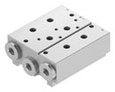 Festo VABM-B10-30S-G12-2 Manifold Block 2 Outlet G1/2 Vabm Series Vuvs Solenoid Valves/VTUS Valve Assemblies