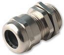 AMP - TE Connectivity EMCPG21 Cable Gland PG EMC With Locknut PG21 13 mm 18 Brass Metallic Nickel Finish