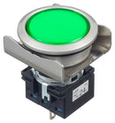 Idec LBW6MP-1T04G LED Panel Mount Indicator Green 24 V 22.3 mm IP65