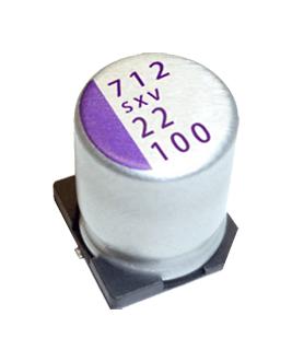 Panasonic 63SXV18M Polymer Aluminium Electrolytic Capacitor 18 &Acirc;&micro;F 63 V Radial Can - SMD 0.06 ohm