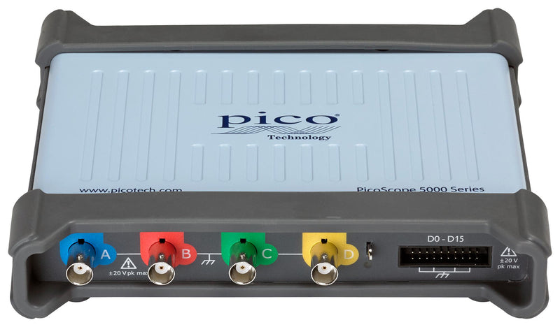 Pico Technology PICOSCOPE 5443D MSO USB Oscilloscope Flexres Osc Picoscope 5000D Series 4 Analogue 16 Digital 100 MHz 1 Gsps