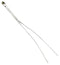 EPCOS B57550G1104G000 Thermistor, NTC, 100 kohm, B57550G1 Series, 4092 K, Through Hole, Wire Leaded