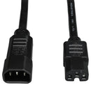 TRIPP-LITE P018-003 POWER CORD, IEC C14/IEC C15, 3FT, 16A