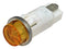 CHICAGO MINIATURE LIGHTING 1092QC3-28V LED INDICATOR, PANEL, 12.7MM, AMBER, 28V