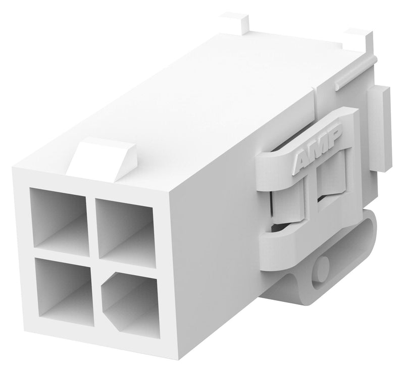 AMP - TE Connectivity 794189-1 Connector Housing Mini-Universal MATE-N-LOK 2 Receptacle 4 Ways 4.14 mm