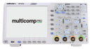 Multicomp PRO MP720025 EU-UK Digital Oscilloscope Touchscreen Decoding 4 Analogue 100 MHz 1 Gsps 40 Mpts 3.5 ns