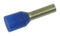 Weidmuller 9019160000 Wire Ferrule Single 14 AWG 2.5 mm&Acirc;&sup2; 8 mm Blue