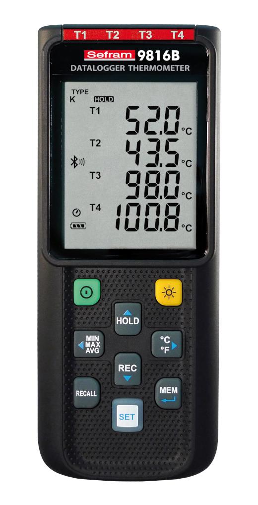 Sefram SEFRAM9816B Data Logger Bluetooth Thermometer