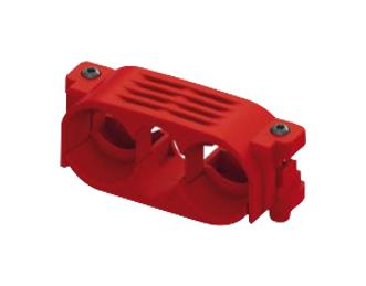 Amphenol Industrial CCRD320 Cable Clamp RED 24V 320A