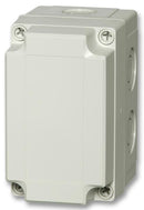 FIBOX PCM 150/125 G Plastic Enclosure, Industrial, Polycarbonate, 130 mm, IP66, IP67, NEMA 1, 4, 4X, 6, 125 mm