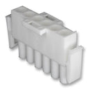 AMP - TE CONNECTIVITY 640581-1 Connector Housing, Universal MATE-N-LOK Series, Plug, 6 Ways, 6.35 mm