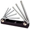 Multicomp PRO MP008584 Hex Key Set 8 Pieces T9/T10/T15/T20/T25/T27/T30/T40 Metal Folding Tamper Star Keys