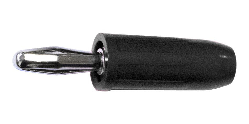 Mueller Electric BU-00246-0 Banana Test Connector Plug 15 A 1 kV Nickel Plated Contacts Black