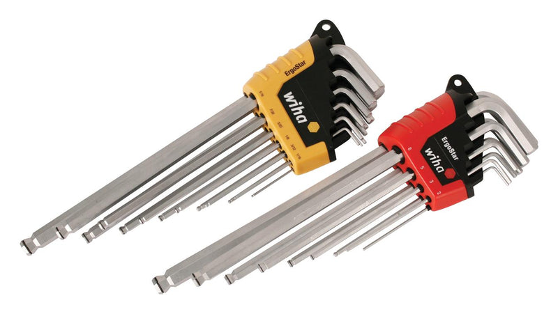 Wiha 66992 Hex Key Set Magic Ring Inch Metric 22 Piece