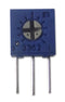 BOURNS 3362W-1-501LF Trimmer Potentiometer, 500 ohm, 500 mW, &plusmn; 10%, Trimpot 3362 Series, 1 Turns, Through Hole