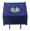 BOURNS 3386P-1-500LF Trimmer Potentiometer, 50 ohm, 500 mW, &plusmn; 10%, Trimpot 3386 Series, 1 Turns, Through Hole