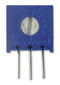 BOURNS 3386X-1-471LF Trimmer Potentiometer, 470 ohm, 500 mW, &plusmn; 10%, 3386X Series, 1 Turns, Through Hole