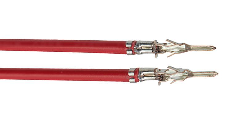 Molex 214762-2124 214762-2124 Cable Assembly Crimp Pin to 11.8 " 300 mm Micro-Fit 3.0 OTS 214762 Red