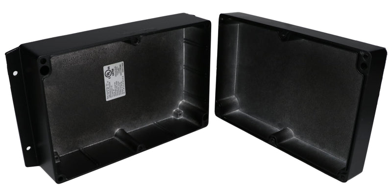 BUD Industries AN-2858-AB Enclosure Wall Mount Aluminium Black