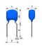 TDK FG22X7T2E105KNT06 Multilayer Ceramic Capacitor 1 &micro;F 250 V FG Series &plusmn; 10% Radial Leaded X7T