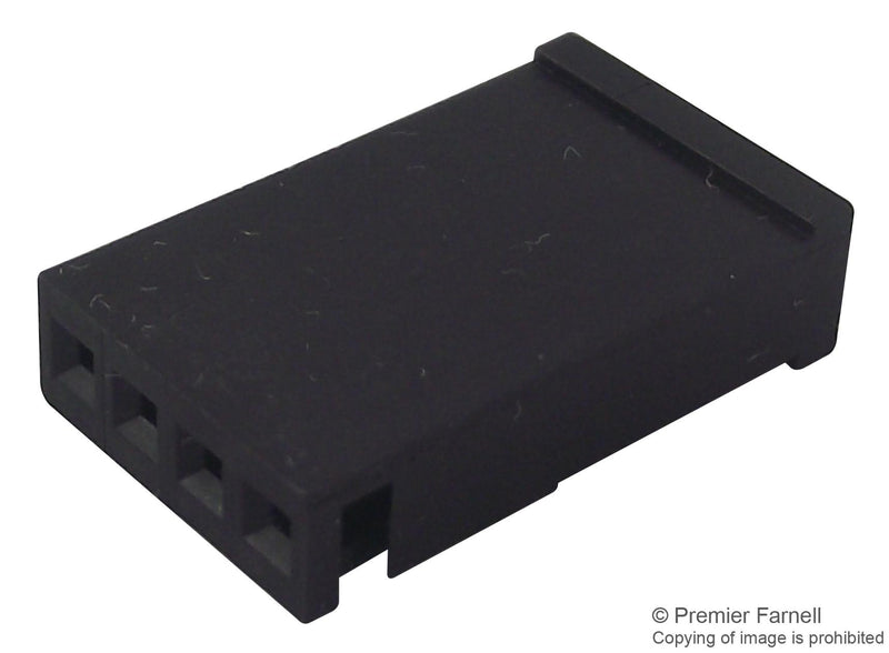 AMP - TE Connectivity 926657-4 Connector Housing Ampmodu Receptacle 4 Ways 2.54 mm Series Socket Contatcs