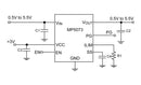 Monolithic Power Systems (MPS) MP5073GG-P Load Distribution Switch Active High 1 Output 5.5 V Input 2 A 0.06 ohm QFN-EP-12 New