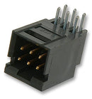 TE Connectivity 5-102617-1 Pin Header Right Angle Wire-to-Board 2.54 mm 2 Rows 6 Contacts Through Hole