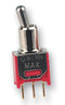 MULTICOMP 2MS3T2B2M2RE Toggle Switch, SPDT, Non Illuminated, On-Off-On, 2MS Series, Through Hole, 100 mA