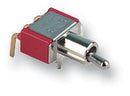 MULTICOMP 1MS4T2B4M6RE Toggle Switch, SPDT, Non Illuminated, (On)-Off-(On), 1MS Series, Through Hole, 100 mA