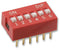 Multicomp PRO MCNDS-06V MCNDS-06V DIP / SIP Switch 6 Circuits Slide Through Hole SPST-NO 24 V 25 mA