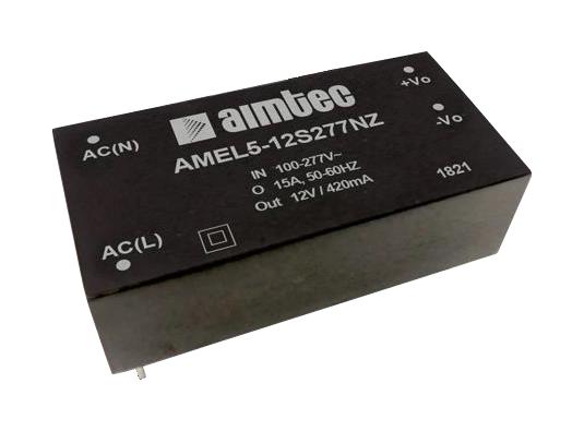 Aimtec AMEL5-5S277NZ-ST Power Supply AC-DC 5V 1A