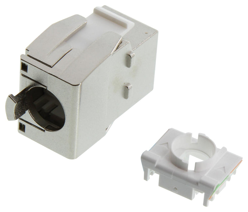 L-COM RJTLC8S-POE RJ45 Conn Keystone Jack 8P8C 1PORT