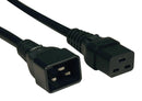 TRIPP-LITE P036-010 POWER CORD, IEC C20/IEC C19, 10FT, 20A