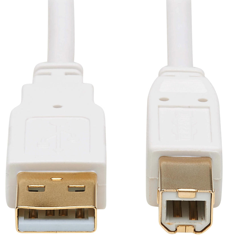 TRIPP-LITE U022AB-006-WH U022AB-006-WH USB Cable 2.0 Type A-B Plug 6FT