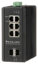 RED Lion Controls NT-4008-DM2-PN-M NT-4008-DM2-PN-M Enet SW Managed Gbit RJ45X6/RJ45/SFPX2