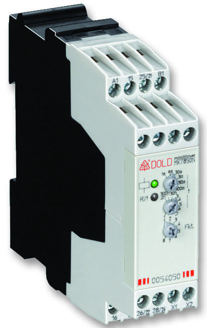 DOLD & SOEHNE MK 7850N.82/200 AC/DC12-240V Time Delay Relay, 0.02 s, 300 h, MK 7850N Series, DPDT, 3 A