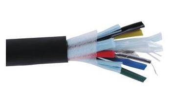 Belden 6504FE 877U500 Shielded Multiconductor Cable 6 Conductor 22AWG 500FT 300V