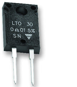 VISHAY LTO050F10R00FTE3 Through Hole Resistor, 10 ohm, 250 V, TO-220, 50 W, &plusmn; 1%, LTO 50 Series