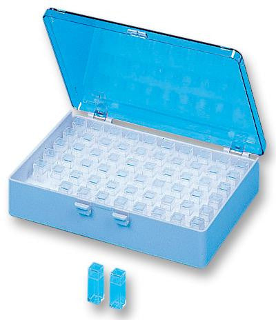 LICEFA V11-3 Storage Box, SMD, with 60 Phials, Non-Conductive Plastic, 28x160x112mm