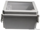 HOFFMAN ENCLOSURES A1086CHQRFGW ENCLOSURE, JUNCTION BOX, FIBERGLASS GRAY