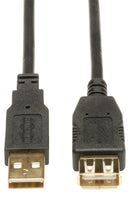 TRIPP-LITE U024-003 USB CABLE, 2.0 TYPE A PLUG-RCPT, 3FT